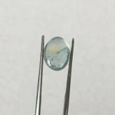 Big And Pretty and Natural Montana Sapphire Cabochon 5.43 Carats 