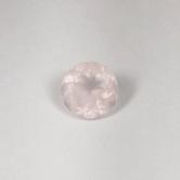 6.09 ct Light Rose Quartz | Custom Portuguese Cut