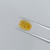 Well Cut Natural Yellow  Montana Sapphire 0.68 Carats 
