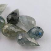 Old Stock Natural Montana Sapphire Briolette Lot