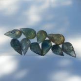 Old Stock Natural Montana Sapphire Briolette Lot