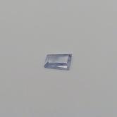 Tiny Treasure Montana Sapphire Faceted Flat Crystal 0.44 Carats
