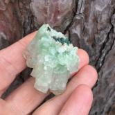 Rare Green Well Pocket Apophyllite Specimen India 45 grams