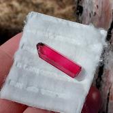 Clean Red Pink Tourmaline Specimen Afghanistan 18.58 Carats