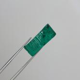 Intense Green Hydrothermal Emerald Facet Rough - 14.23 ct