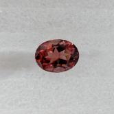 Oval Facet Pink Orange Tourmaline Nigeria 2.96 Carats
