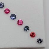 Natural Burmese Spinel Lot 10pcs 2.5 mm
