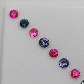 Natural Burmese Spinel Lot 10pcs 2.5 mm