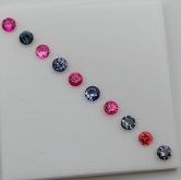 Natural Burmese Spinel Lot 10pcs 2.5 mm