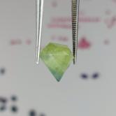 Unheated Montana Sapphire Shield Cut 3.16 Carats