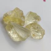 Rare Light Yellow Heliodor Beryl Facet Rough 