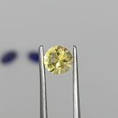 Top Cut Bright Golden Beryl Round Pair 0.76 Carat Tw