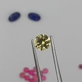 Top Cut Bright Golden Beryl Round Pair 0.76 Carat Tw