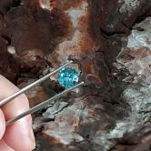 Large Natural Green Blue Montana Sapphire 2.58 Carats