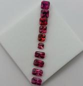 Quality Rhodolite Garnet Lot Tanzania 3.44 Carats