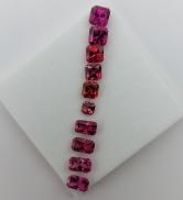 Quality Rhodolite Garnet Lot Tanzania 3.44 Carats