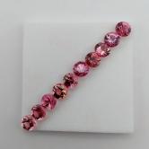 Quality Pink Tourmaline Suite Nigeria 4.5 mm 3.47 Carats