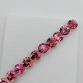 Quality Pink Tourmaline Suite Nigeria 4.5 mm 3.47 Carats