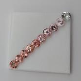 Quality Pink Tourmaline Suite Nigeria 4.5 mm 3.43 Carats
