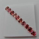 Quality Pink Tourmaline Suite Nigeria 4.5 mm 3.55 Carats