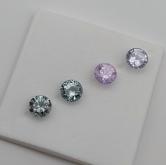 Well Cut Bright Montana Sapphire Suite 2.61 Carats 