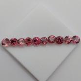 Pink Tourmaline Suite Nigeria 4.5 mm 3.35 Carats