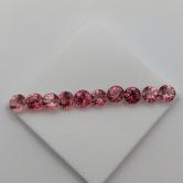 Pink Tourmaline Suite Nigeria 4.5 mm 3.35 Carats