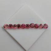 Pink Tourmaline Suite Nigeria 4.5 mm 3.35 Carats