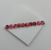 Pink Tourmaline Suite Nigeria 4.5 mm 3.59 Carats