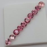 Pink Tourmaline Suite Nigeria 4.5 mm 3.50 Carats