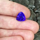 Color Quality and Value  Natural Tanzanite 7.28 Carats 