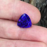 Color Quality and Value  Natural Tanzanite 7.28 Carats 