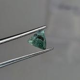 Natural Montana Sapphire Trillion 0.61 Carats 