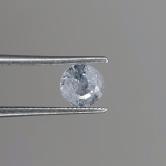 Natural White Ceylon Sapphire 0.81 Carats
