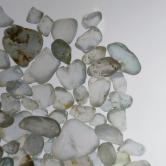 Clean Natural Color Blue Topaz Rough Brazil  65 grams