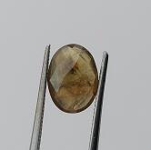 Unheated Natural Montana Sapphire Rose Cut 2.01 Carats