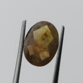 Unheated Natural Montana Sapphire Rose Cut 2.01 Carats