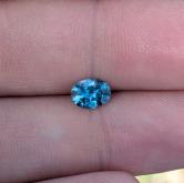 USA Cut! Top Color Natural Montana Sapphire 1.03 Carats