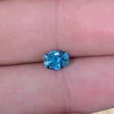 USA Cut! Top Color Natural Montana Sapphire 1.03 Carats