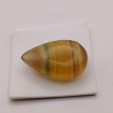 Big Multi-Color Natural Banded Fluorite Brazil  30.42 Carats