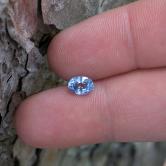 Unheated Natural Light Blue Ceylon Sapphire 1.18 carats 