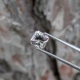 Nigerian Grey Pink Green Tourmaline 1.13 Carats