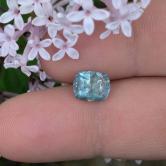 Large Natural Light Blue to Grey Montana Sapphire 3.17 Carats