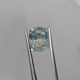 Large Natural Light Blue to Grey Montana Sapphire 3.17 Carats