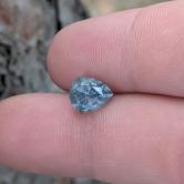 Large Natural Light Blue to Green Montana Sapphire  3.82 Carats