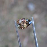 Rare Well Cut Natural Andalusite Brazil 1.24 Carats