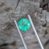 Natural Bright Fine Green Colombian Emerald 0.45 Carats