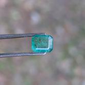 Natural Bright Fine Green Colombian Emerald 0.70 Carats