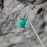 Natural Bright Fine Green Colombian Emerald 0.47 Carats