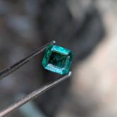 Natural Bright Fine Green Colombian Emerald 0.47 Carats